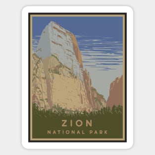 Zion National Park (Refreshed) Sticker